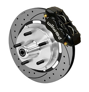 WILWOOD FDLI Front Kit,12.19", Drilled 74-80 Pinto/Mustang II (5x5.00" Hub)