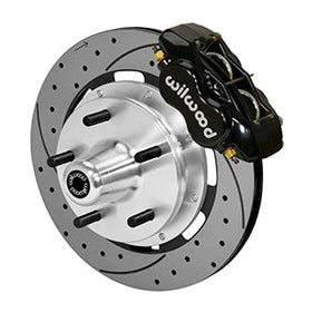 WILWOOD FDLI Front Kit,12.19", Drilled 74-80 Pinto/Mustang II (5x5.00" Hub)