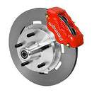 WILWOOD FDLI Front Kit,12.19", Red 74-80 Pinto/Mustang II (5x5.00" Hub)-1