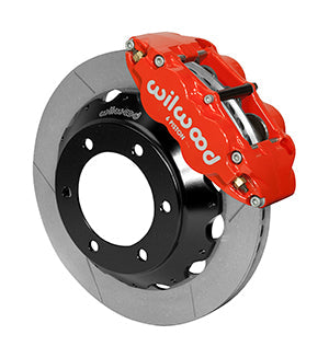 Wilwood Narrow Superlite Red 6R Front Kit 12.88in Slotted Rotor w/ Lines 05-15 Toyota Tacoma