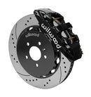 Wilwood AERO6 Front Kit 14.00in BBK - 08-12 Audi A4/A5/S5 - SRP Drilled & Slotted Rotor-1