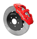 Wilwood AERO6 Front Kit 14.00in BBK - 08-12 Audi A4/A5/S5 - Red Drilled & Slotted Rotor-1