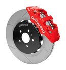 Wilwood AERO6 Front Kit 15.00in BBK - 08-12 Audi A4/A5/S5 - Slotted Rotor - Red-1