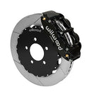 Wilwood Narrow Superlite 6R Front Big Brake Kit 12.88in Slotted Black 05-11 Ford Crown Victoria-1