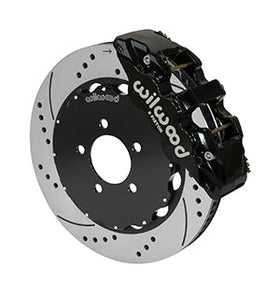 Wilwood AERO6 Front Big Brake Kit 14.00in Black 03-11 Crown Victoria