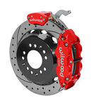 Wilwood Narrow Superlite 4R-MC4 Red Rear Kit 12.88in Drilled Rotor 88-96 Chevy Corvette C4-1