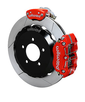 Wilwood Dynapro Radial4 / MC4 Rear Kit 12.88 Red 2006-15 Miata w/Lines & Cables