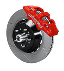 Wilwood AERO6 Front Hub Kit 15.00 Red 67-69 Camaro 64-72 Nova Chevelle-1
