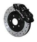 WILWOOD SLC56 Front Caliper & Rotor Kit,Black Corvette All C5 / Base C6 1997-201-1