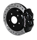 WILWOOD DPC56 Rear Caliper & Rotor Kit,Black Corvette All C5 / Base C6 1997-2013-1