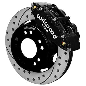 Wilwood Narrow Superlite 6R Front Kit 12.19in Drilled 63-87 C10 w/ Wilwood Pro Spindles
