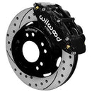 Wilwood Narrow Superlite 6R Front Kit 12.19in Drilled 63-87 C10 w/ Wilwood Pro Spindles-1