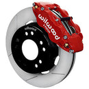 Wilwood Narrow Superlite 6R Front Kit 12.19in Drilled Red 63-87 C10 w/ Wilwood Pro Spindles-1