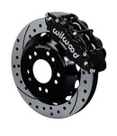 Wilwood Narrow Superlite 6R Front Hat Kit 13.06 Drilled 63-87 C10 w/ Wilwood Pro Spindles-1