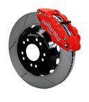 Wilwood Narrow Superlite 6R Front Hat Kit 14.00 Red 63-87 C10 w/ Wilwood Pro Spindles-1