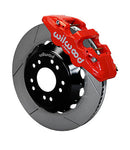 Wilwood AERO6 Front Hat Kit 14.00 Red 63-87 C10 w/ Wilwood Pro Spindles-1