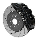 Wilwood SX6R Front Brake Kit 15in SRP Slotted/Drilled Black 05-13 Chevy Corvette-1