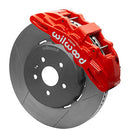 Wilwood SX6R Front Brake Kit 15in Lug Drive Slotted Red w/ Lines 10-14 Chevrolet Camaro SS-1