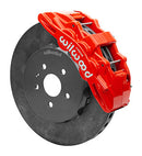 Wilwood SX6R WCCB Carbon-Ceramic 10-14 Chevy Camaro Front Big Brake Kit - Red-1