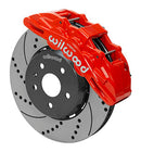 Wilwood SX6R Front Brake Kit 14in SRP Slotted/Drilled Red 16-19 Chevy Camaro SS-1