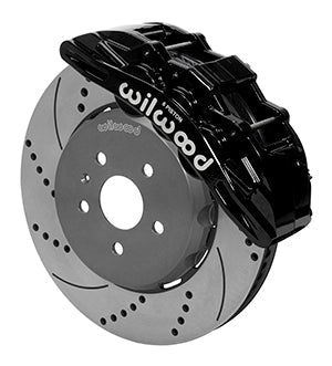 Wilwood SX6R Front Brake Kit 15in Lug Drive Drilled Rotor w/ Lines 16-19 Chevrolet Camaro