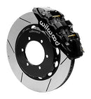 Wilwood AERO4 Spec 37 GT FrontTruck Kit 14.25in Black 1997-2018 Nissan Y61 Patrol w/lines-1