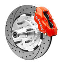 Wilwood 55-57 Chevrolet Bel Air Forged Dynalite Front Big Brake Kit - Red-1