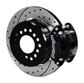 Wilwood D154 Rear 12.19in P-Brake Kit 2.75in-2.81in Offset - Black