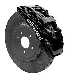 Wilwood Sx6R WCCB Carbon-Ceramic 2014-2019 C7 Corvette All Front Big Brake Kit - Black