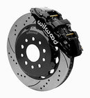 Wilwood AERO6 Front Hat Kit 14.00 Black 2018-Up Jeep JL SRP w/Lines-1