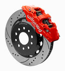 Wilwood AERO6 Front Hat Kit 14.00 Red 2018-Up Jeep JL SRP w/Lines-1