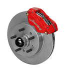 Wilwood Forged Dynalite Pro Front Kit 11.00in One Piece HP Hub and Rotor - Red-1