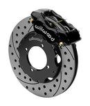Wilwood Dynalite Front Big Brake Kit 11.00in SRP Drilled & Slotted Rotors - Black-1