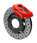 Wilwood Dynalite Front Big Brake Kit 11.00in SRP Drilled & Slotted Rotors - Red-1