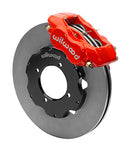 Wilwood Dynalite Front Big Brake Kit 11.00in ULHP-30 Vane Plain Face Rotors - Red-1