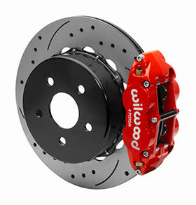 Wilwood Superlite 4R Rear Brake Kit 14.00 Red 2018-Up Jeep JL SRP w/Lines