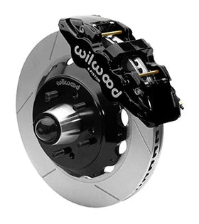 Wilwood Forged Narrow Superlite 6R Front Big Brake Kit 14.00in Rotors 67-86 C1500 - Black