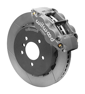 Wilwood 95-99 E36 M3 BMW Forged Narrow Superlite 6R Front Big Brake - Gray