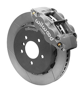 Wilwood 95-99 E36 M3 BMW Forged Narrow Superlite 6R Front Big Brake - Gray