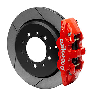 Wilwood AERO6 Rear Brake Kit 14.5in 2016-2018 Toyota Land Cruiser (J200) w/ Lines - Red