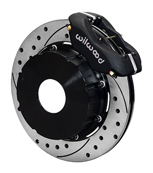 Wilwood Forged Dynalite P/S Rear Kit Drilled Rotor Big Ford 2.36in Offset Currie Blank