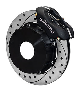 Wilwood Forged Dynalite P/S Rear Kit Drilled Rotor Big Ford 2.36in Offset Currie Blank