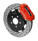 Wilwood Forged Dynalite Front Hat Kit 12.19in Drilled Red 00-04 PT Cruiser/03-04 SRT/4-1