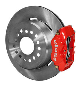 Wilwood Forged Dynalite P/S Park Brake Kit Red Big Ford 2.36in Offset