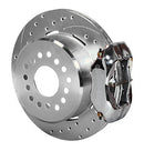 Wilwood Forged Dynalite P/S P-B Kit Drill-Zinc Polsh Chevy 12 Bolt w/ C-Clips-1