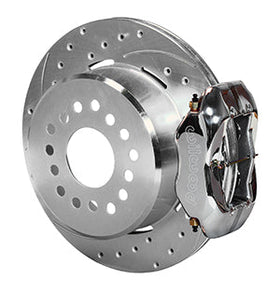 Wilwood Forged Dynalite P/S P-B Kit Drill-Zinc Polsh Chevy 12 Bolt w/ C-Clips