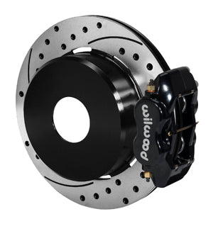 Wilwood Forged Dynalite P/S Park Brake Kit Drilled Big Ford 2.36in Offset Currie Blank