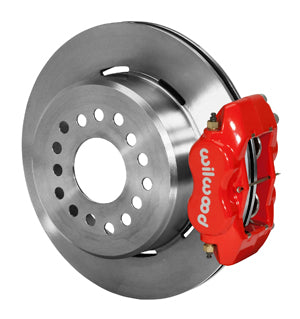 Wilwood Forged Dynalite P/S Park Brake Kit Red 58-64 Olds/Pontiac Ends