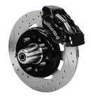 Wilwood Forged Dynalite Front Kit 12.19in Drill-Zinc 55-57 Chevy-1