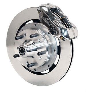 Wilwood Forged Dynalite Front Kit 12.19in Polished 37-48 Ford Psgr. Car Spindle